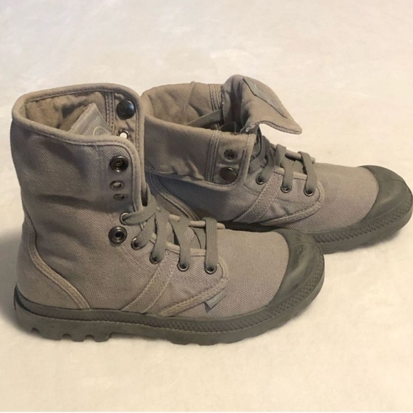 Palladium Pallabrousse Baggy Titanium Highrise Boots • Size 6.5w/ size 5 men - Picture 5 of 6